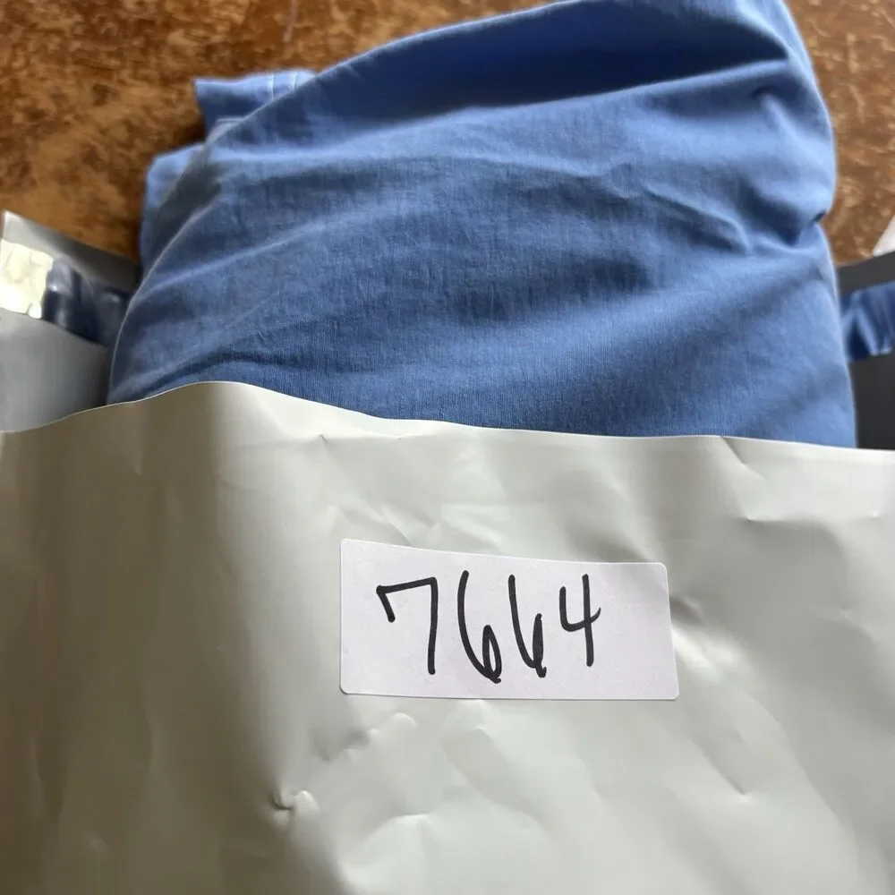 ROUNDTREEE & YORKE Swim Trunk L  Sea Blue Solid Board Shorts Lined‎ Pockets New